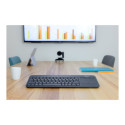 Logitech puuteplaadiga klaviatuur K400 Plus juhtmevaba US, must