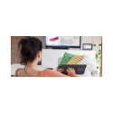 Logitech puuteplaadiga klaviatuur K400 Plus juhtmevaba US, must