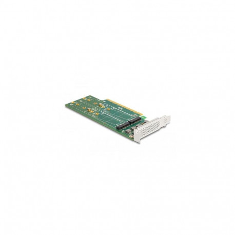 DeLOCK PCI Express 4.0 x16 Card to 4 x internal NVMe M.2 Key M 110 mm - Bifurcation - Low Profile Fo