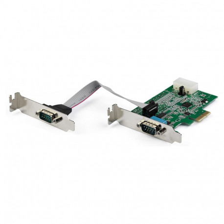 STARTECH.COM jadaadapter 2-pordiline PCIe 16950 UART 921,4Kbps Windows ja Linux