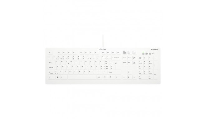 "CHERRY ACTIVE KEY MTA AK-C8112 Corded DE-Layout weiß"