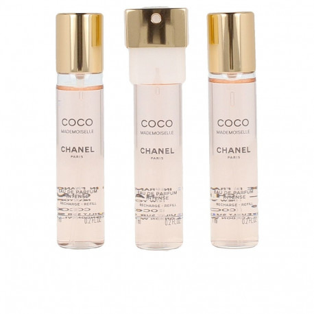 CHANEL COCO MADEMOISELLE eau de parfum vaporizador twist & spray refills 3 x 7 ml