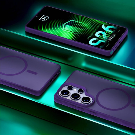 3mk Smoke MagCase for Samsung Galaxy S26 Ultra - Purple