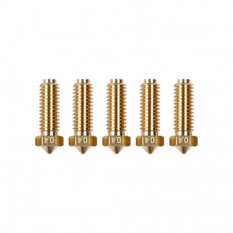 Printer Nozzle - Anycubic Kobra 2 Series 0.4 mm Brass Nozzles 5 Pcs. Pack