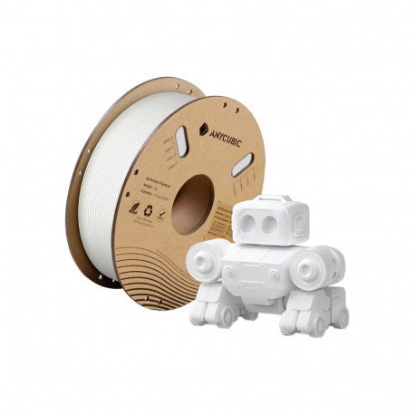 3D Printing Filament - Anycubic High Speed PLA 1.75 mm 1 KG Biały