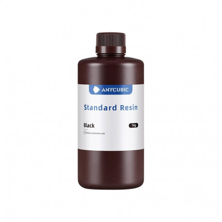 3D Printing Resin - AnyCubic Standard Resin High Precision ±0.2 mm Fast Printing Black