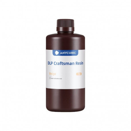 3D Printing Resin - AnyCubic Craftsman DLP Resin, High Precision, Fast Curing, Beige