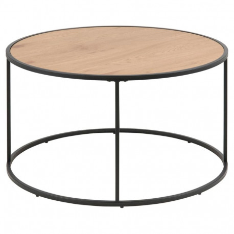 Diivanilaud SEAFORD Ø 80 cm, metsik tamm