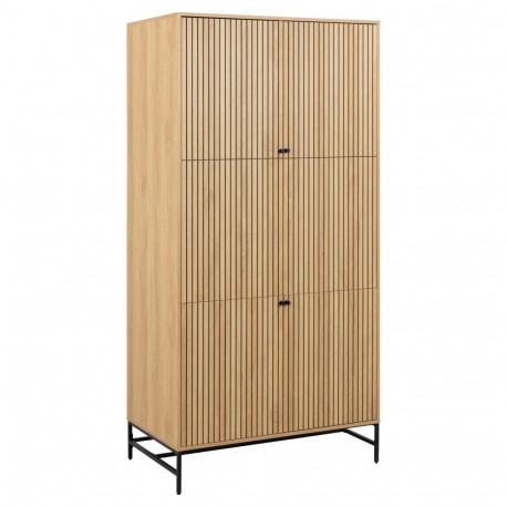 Riidekapp ALBANY 4-ukseline, tamm