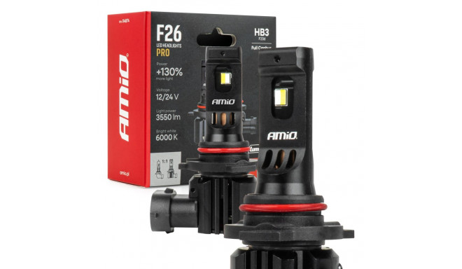 Led 2tk HB3 PRO LumiTec+130% 12-24V