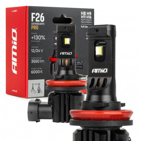 Led 2tk H8 H9 H11 H16 F26 PROLumiTec+130