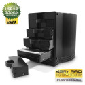 FANTEC SQ-35RU3e schwarz 4x3,5  SATA RAID HDD