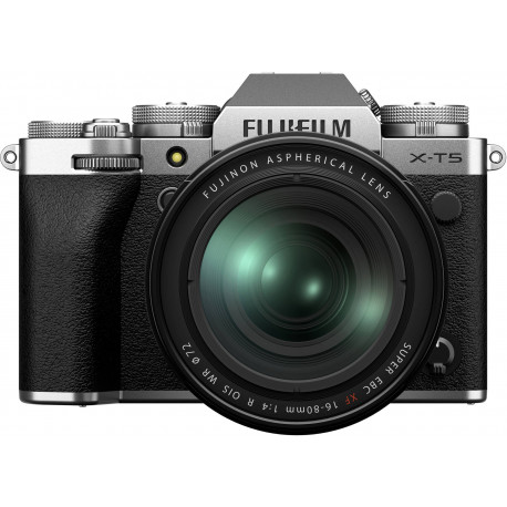 Fujifilm X-T5 + 16-80mm, silver (opened package)