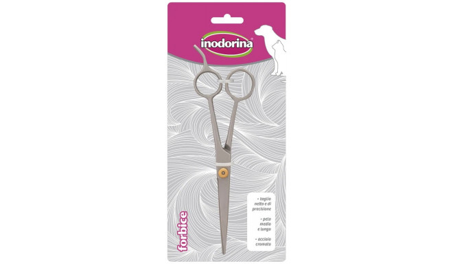 Inodorina pet scissors 17cm, grey