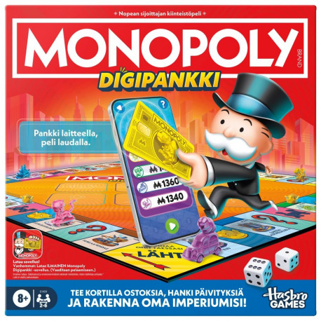 MONOPOLY lauamäng App Banking (soome keeles)