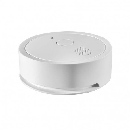 Smart Home Device - Shelly Plus Smoke Alarm, Wi-Fi, Photoelectric Sensor, Battery Operated, White