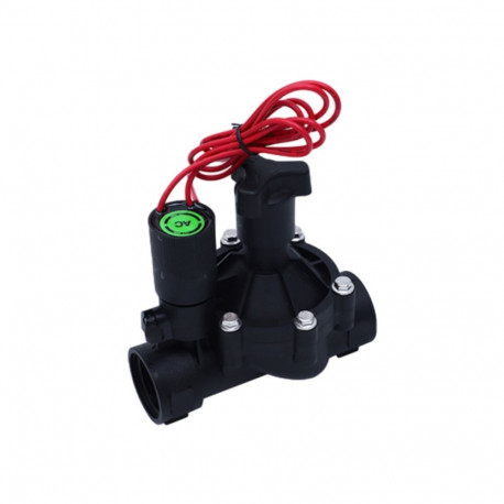 Irrigation Valve - RainPoint Garden Solenoid Valve DC 12V, 0.05–9 m³/h, 0.5–8 Bar, Black