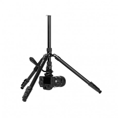Video Tripod - Fotopro A4i 8kg Load Capacity Fluid Head Monopod 43.5cm Aluminium Black