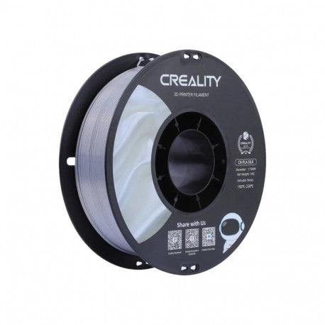 3D Printer Filament - Creality CR-Silk PLA 1.75 mm 1 kg Extruder 190–230°C Silver