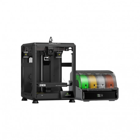 3D Printer - Creality K2 SE Combo, 500 mm/s, ±0.1 mm, Dual-Gear Extruder, Black