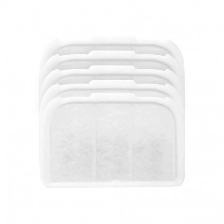 Pet Supplies - Petkit Eversweet Max Replacement Filters, 5-Pack, Removes Contaminants, Odor, Chlorin
