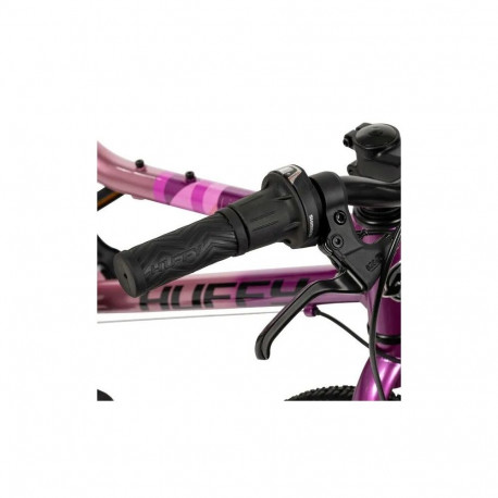 Kids Bicycle - Huffy Literide Alu 20” Bike, Steel Frame, Adjustable Seat, Pink/Purple
