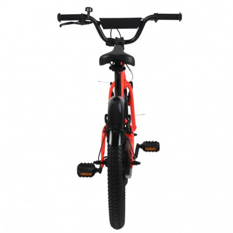 Kids Bicycle - Huffy Batch Alu 20” Bike, Single Gear, Hand Brake, Neon Red