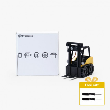 Modular Smart Toy - Bambu Lab CyberBrick ZK006 3D Printable Vehicle Kit Black