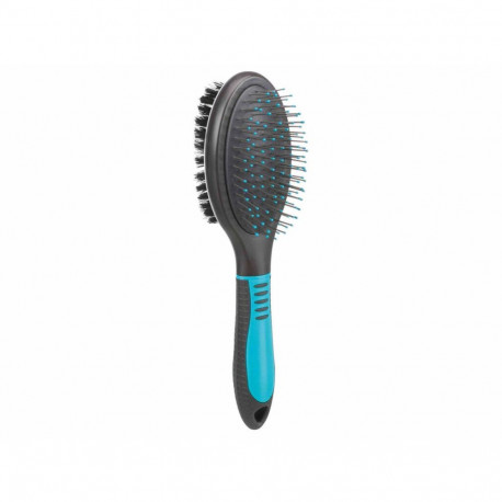 Dog Brush Trixie 6 × 23 cm Black