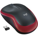 Logitech M185 juhtmevaba punane hiir