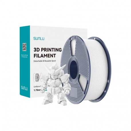 Sunlu PLA+ 2.0 Filament (White)