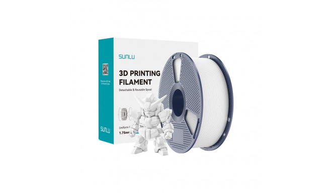 Sunlu PLA+ 2.0 Filament (White)