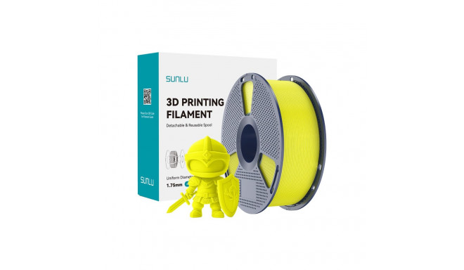 Sunlu PLA+ Filament (Yellow)