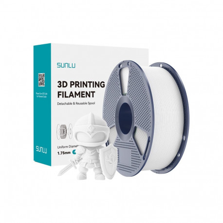 Sunlu PLA+ Filament (White)