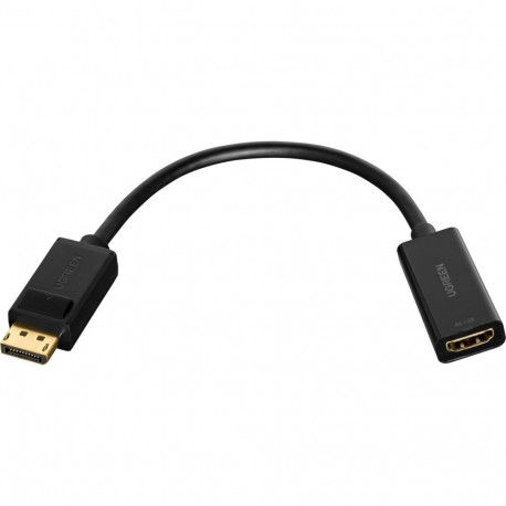 Ugreen 40363 video cable adapter 0.25 m DisplayPort HDMI Black