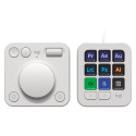 "Logitech MX Creative Console Pale Grey"