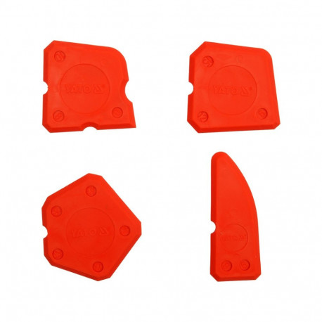 Yato YT-5261 Spaatlite komplekt plaatide vuukidele ja teistele siledatele glasuuritud pindadele 4 tk