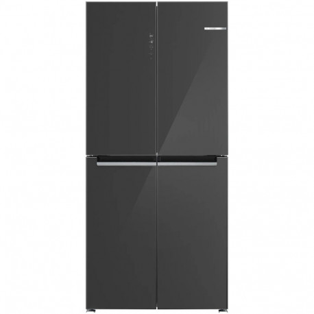 KMC85LEEA Serie 4, French Door (grau)