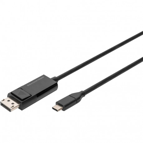 Adapterkabel USB-C  DisplayPort (schwarz, 2 Meter)