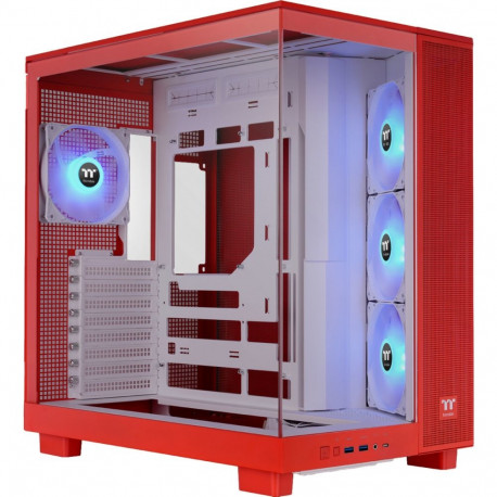Thermaltake View 380 XL TG ARGB (red, tempered glass x 2)