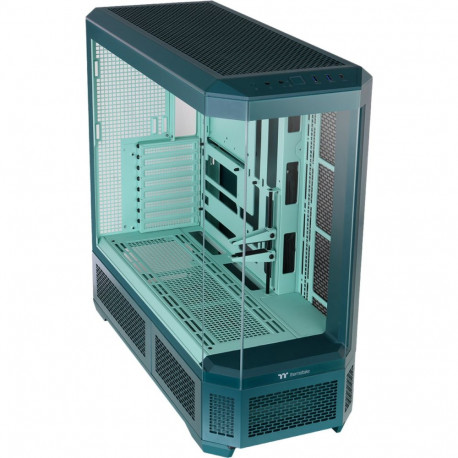 Thermaltake View 600 TG Transformative Teal (teal, tempered glass)