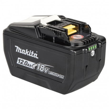 Makita battery BL18120 LI, 18 Volt, 12Ah (black)