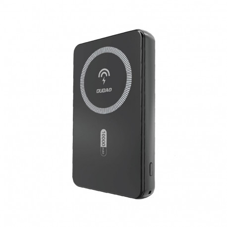 Dudao K14S Magnetic Power Bank 20W 5000mAh 1x USB-A 1x USB-C - Black