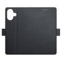 3mk Wallet Case for iPhone 16 Plus - Black