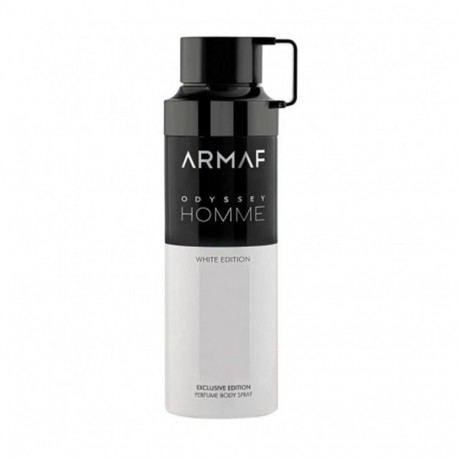 ARMAF ODDISEY HOMME SPRAY CORPORAL PERFUMADO WHITE EDITION 200ML VAPORIZADOR