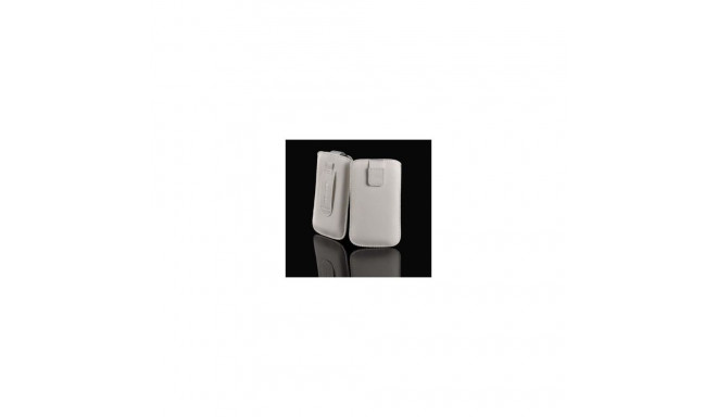 iLike Universal Leather Pocket Case XS White