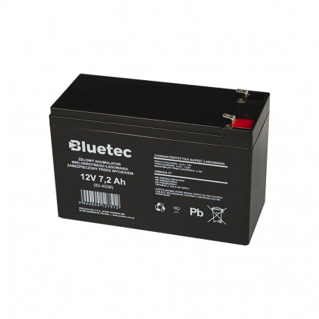 Bluetec geelaku 82-403# 12V 7.2Ah 150x100x65_6,5