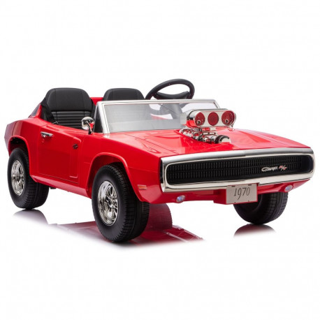 Auto Na Akumulator Dodge Charger R/T DLS-K12 24V7Ah Czerwony