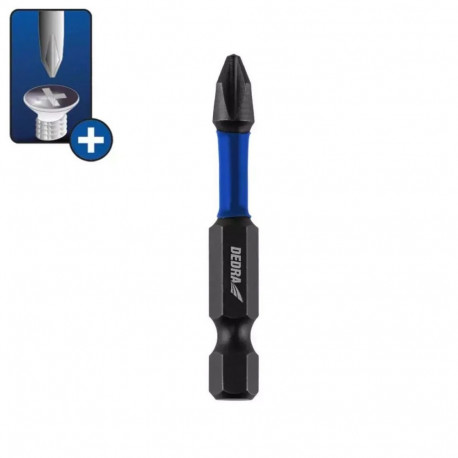Końcówki wkrętakowe udarowe ph1/2/3x50mm, 3szt blister