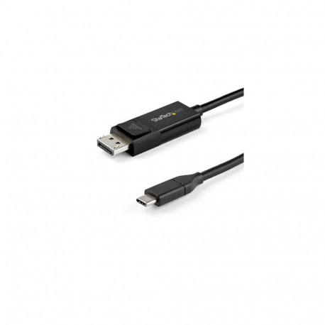 StarTech.com 6ft (2m) USB C to DisplayPort 1.4 Cable 8K 60Hz/4K - Bidirectional DP to USB-C or USB-C